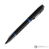 Parker IM Vibrant Rings Rollerball Pen in Satin Black Lacquer with Marine Blue Accents Rollerball Pen