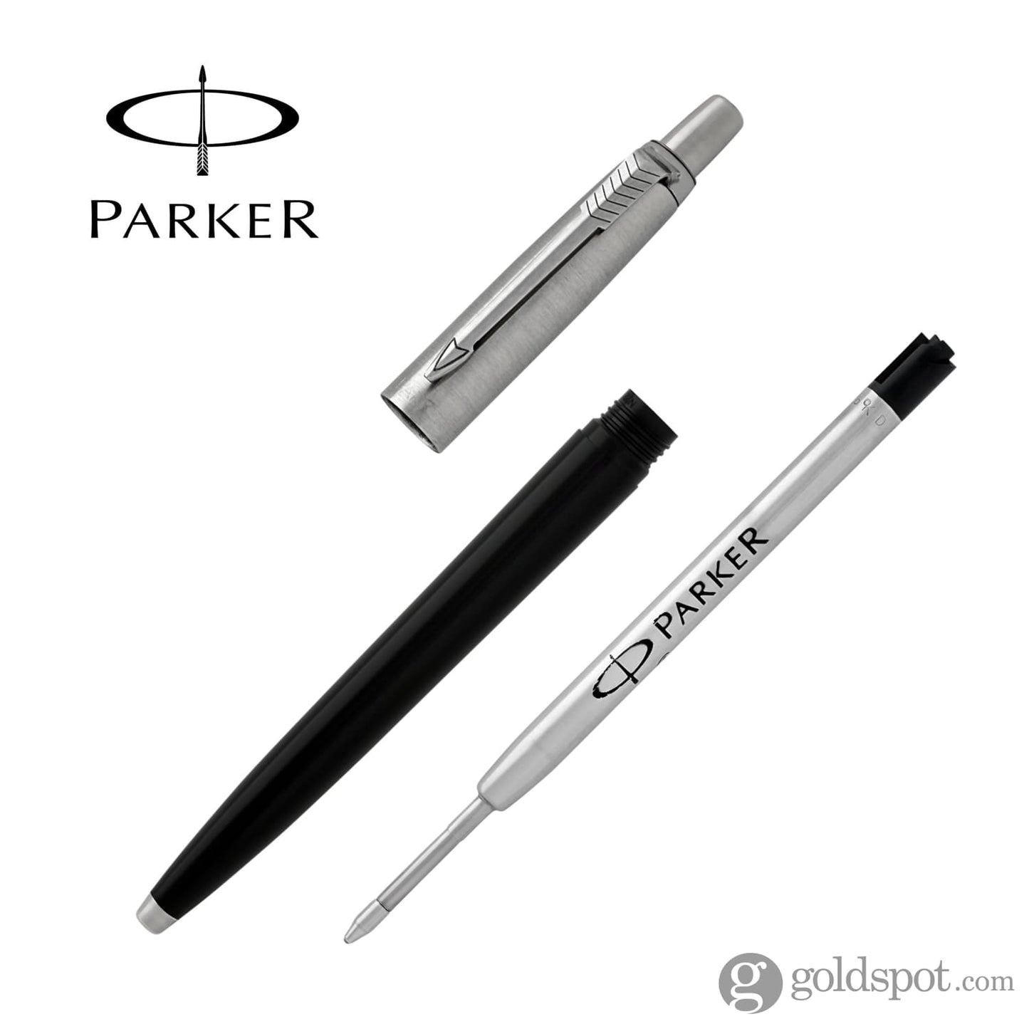 Parker Jotter Ballpoint Pen in Black Goldspot Pens