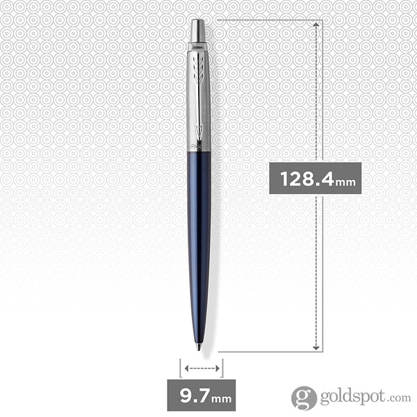 Parker Jotter Ballpoint Pen in Royal Blue Chrome Trim Ballpoint Pen