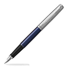 Parker Jotter Fountain Pen in Royal Blue with Chrome Trim - Medium Point Fountain Pen