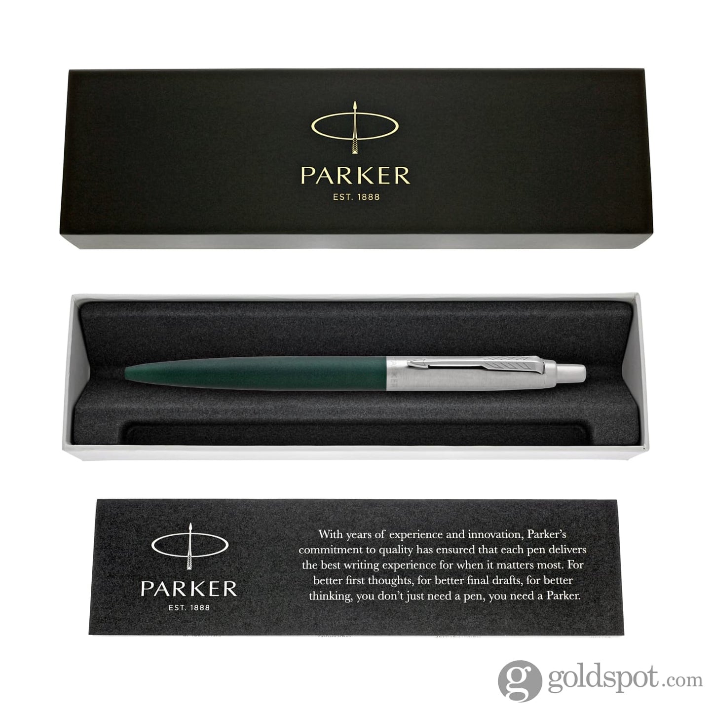 Parker Jotter XL Ballpoint Pen in Matte Green Pen