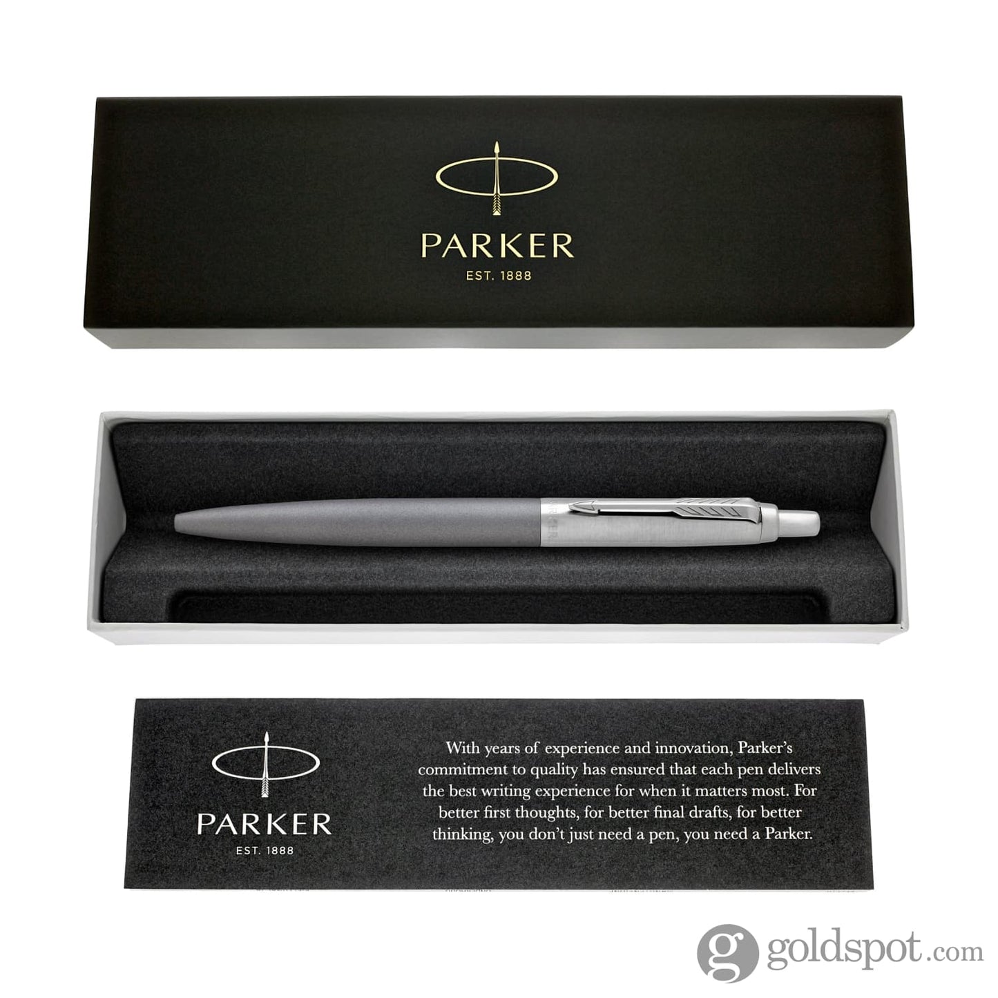 Parker Jotter XL Ballpoint Pen in Matte Grey Pen