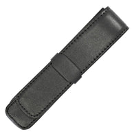 Parker Leather Single Pen Pouch in Black