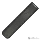 Parker Leather Single Pen Pouch in Black Pen Case