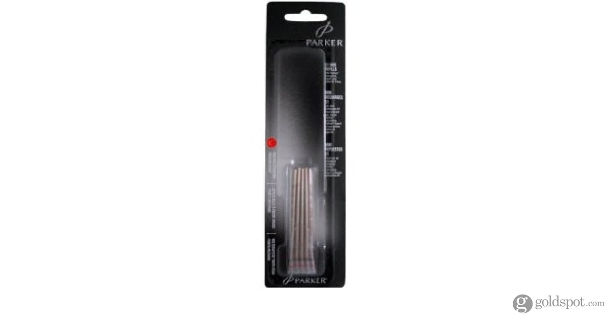 Parker MultiFunctional Ballpoint Pen Refill in Red Goldspot Pens