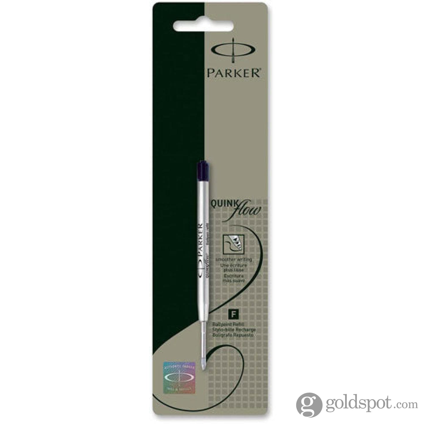 Parker QuinkFlow Ballpoint Pen Refill in Black Ballpoint Pen Refill