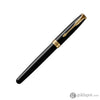 Parker Sonnet Fountain Pen in Lacquered Black with Gold Trim - Medium Point Fountain Pen