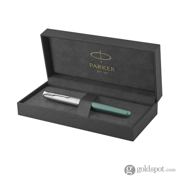 Parker Sonnet Fountain Pen in Metal and Green Lacquer with Palladium Trim Fountain Pen