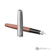 Parker Sonnet Fountain Pen in Metal and Orange Lacquer with Palladium Trim Fountain Pen