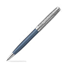 Parker Sonnet Premium Ballpoint Pen in Metal & Blue Ballpoint Pen