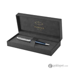 Parker Sonnet Premium Ballpoint Pen in Metal & Blue Ballpoint Pen