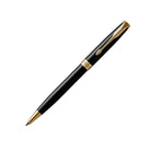 Parker Sonnet Retractable Ballpoint Pen in Lacquered Black with Gold Trim Ballpoint Pen