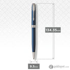 Parker Sonnet Retractable Ballpoint Pen in Lacquered Blue with Chrome Trim Ballpoint Pen