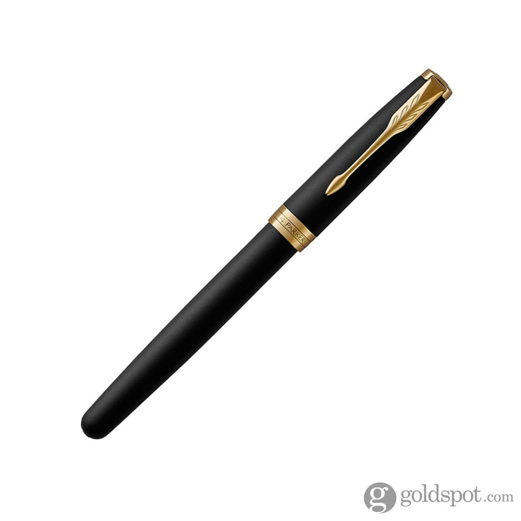 Parker Sonnet Rollerball Pen in Matte Lacquered Black with Gold Trim Misc