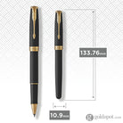 Parker Sonnet Rollerball Pen in Matte Lacquered Black with Gold Trim Misc