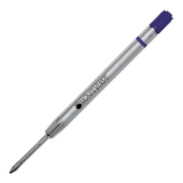 Parker Style Ballpoint Pen Refill in Blue/Black by Monteverde - Medium Point Ballpoint Pen Refill