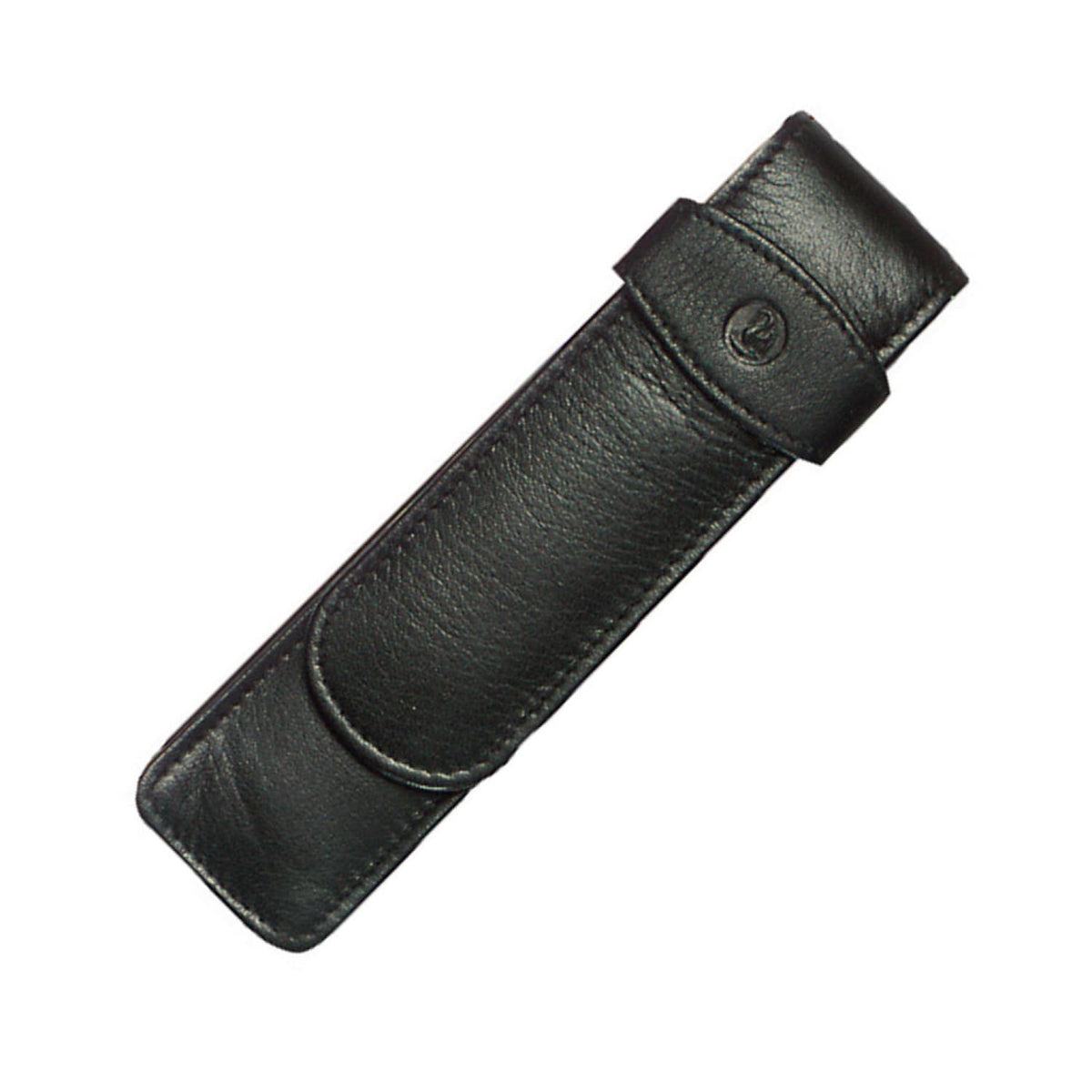 Pelikan Double Pen Case Fine Leather in Black - Goldspot Pens