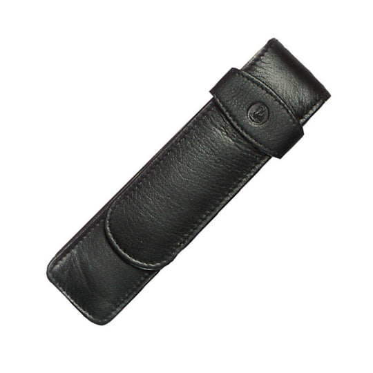 Pelikan Double Pen Case Fine Leather in Black
