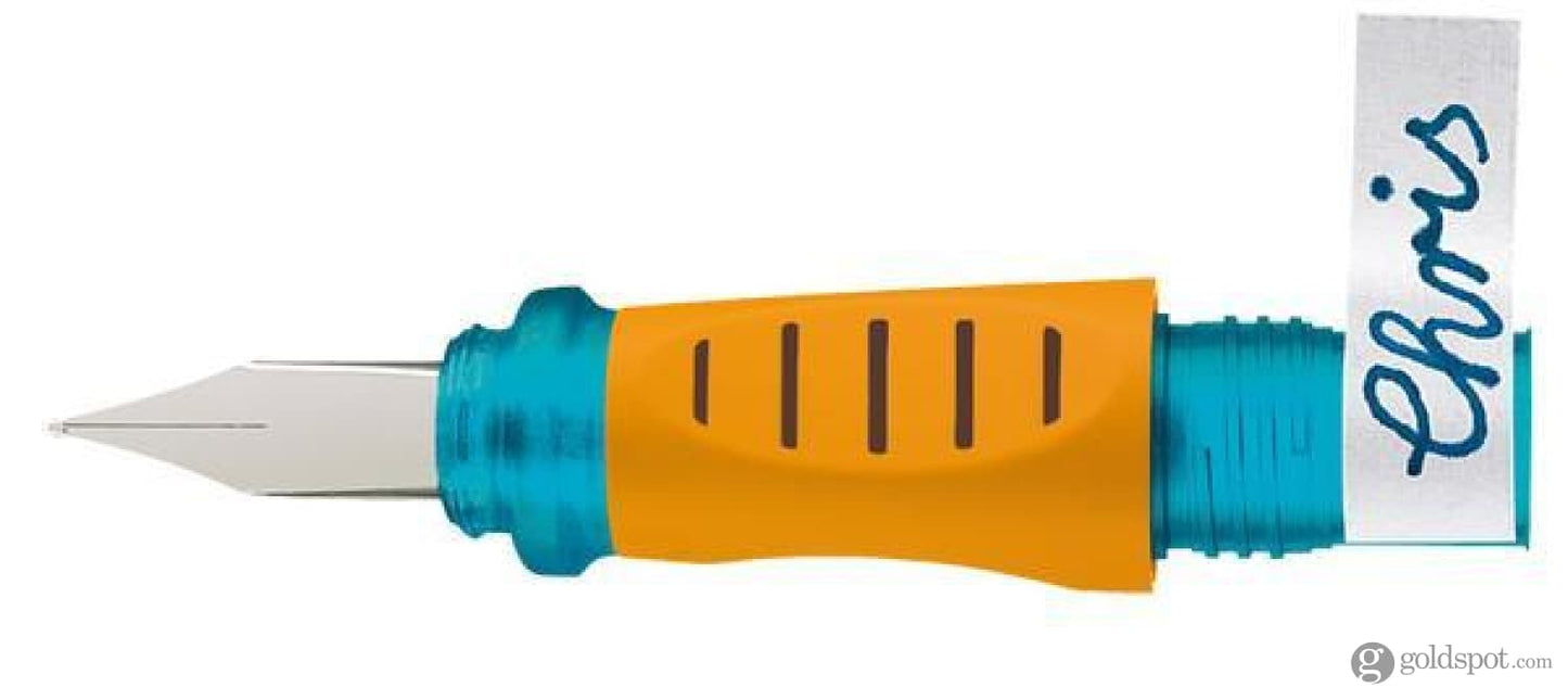 Pelikan Pelikano JR. Left Handed Fountain Pen in Turquoise - Medium Point Fountain Pen