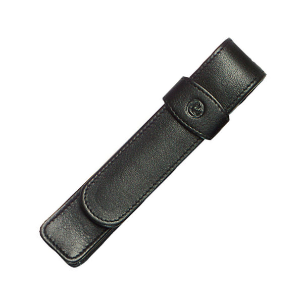 Pelikan Single Pen Case Fine Leather in Black Pen Case