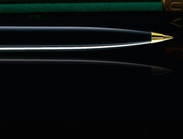 Pelikan Souveran D600 Mechanical Pencil in Black & Green with Gold Trim - 0.7mm Mechanical Pencil