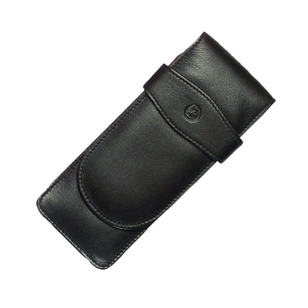 Pelikan Triple Pen Case Fine Leather in Black Pen Case