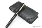 Pelikan Triple Pen Case Fine Leather in Black Pen Case