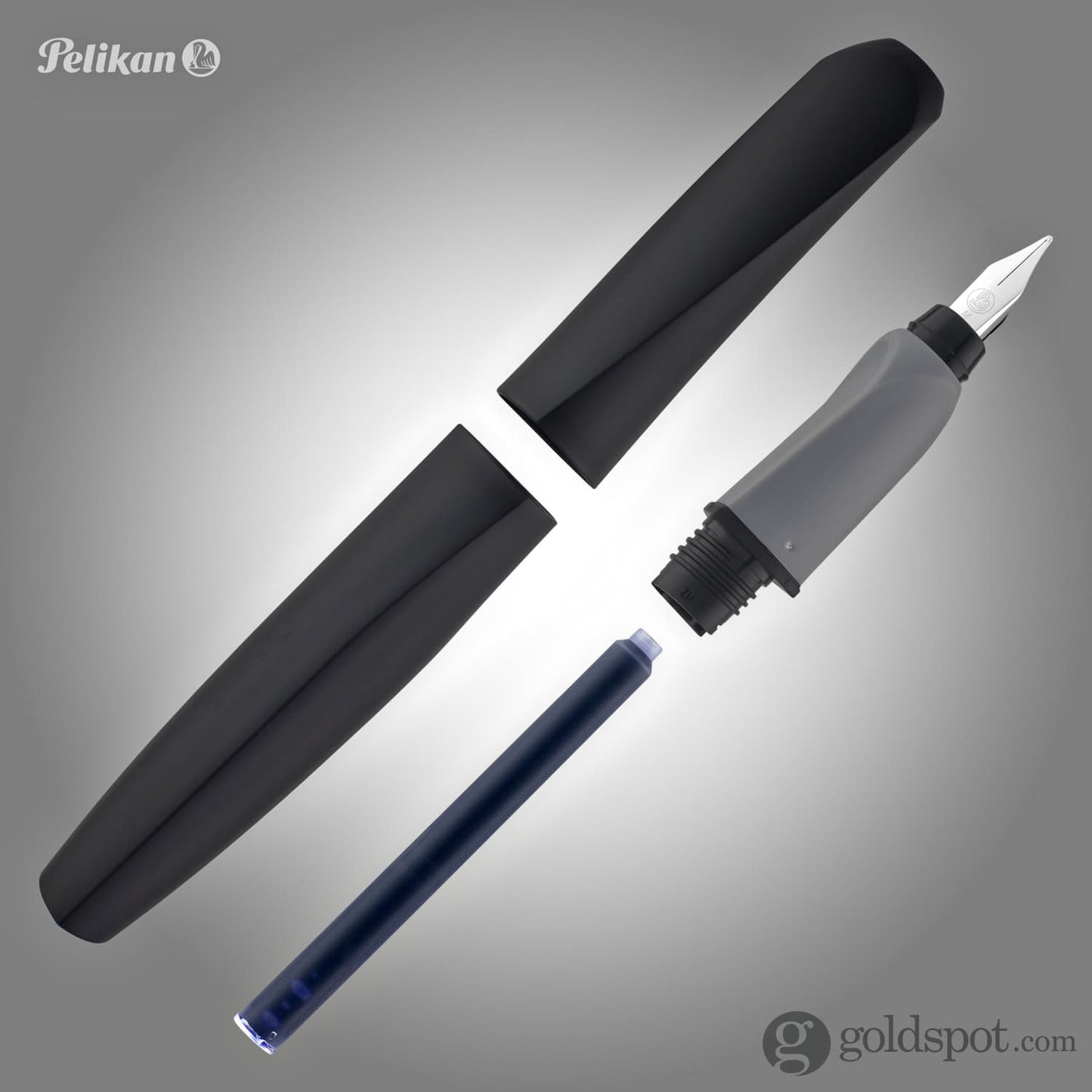 Pelikan Twist Fountain Pen in Black - Medium Point Fountain Pen