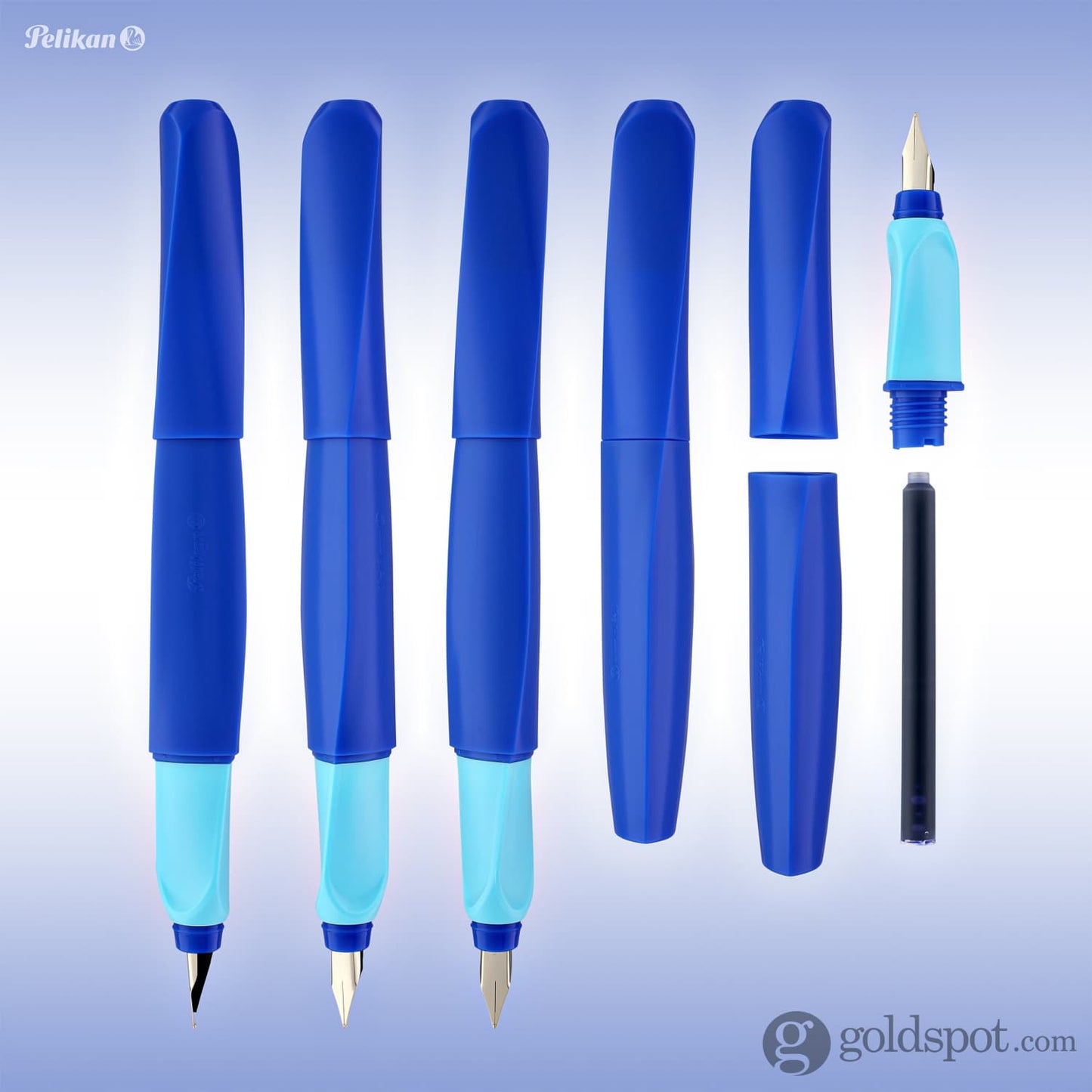 Pelikan Twist Fountain Pen in Deep Blue Fountain Pen