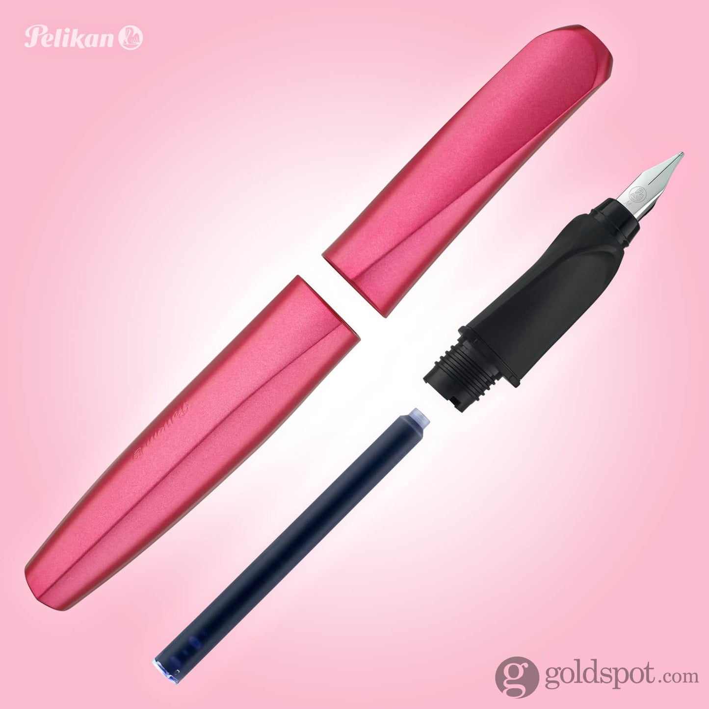 Pelikan Twist Fountain Pen in Fresh Melon - Medium Point Fountain Pen