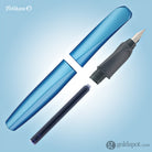 Pelikan Twist Fountain Pen in Frosted Blue - Medium Point Fountain Pen