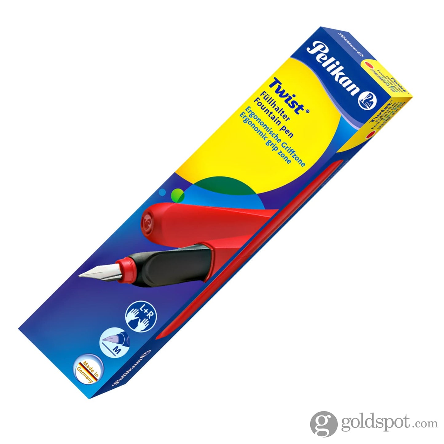 Pelikan Twist Fountain Pen in Fury Red Fountain Pen