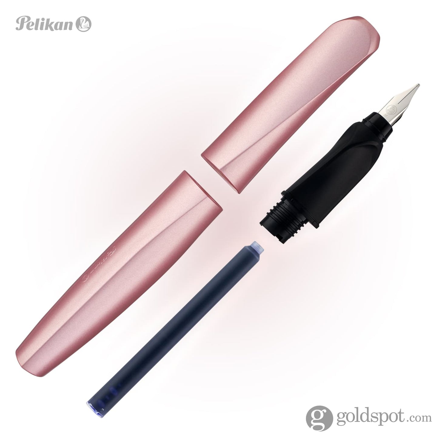 Pelikan Twist Fountain Pen in Girly Rose - Medium Point Fountain Pen