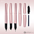 Pelikan Twist Fountain Pen in Girly Rose - Medium Point Fountain Pen