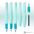 Pelikan Twist Fountain Pen in Neon Mint - Medium Point Fountain Pen