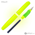 Pelikan Twist Fountain Pen in Neon Yellow - Medium Point Fountain Pen