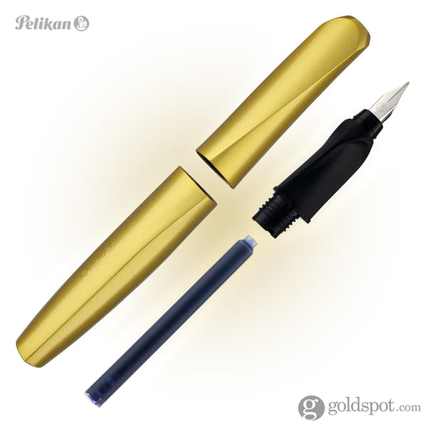 Pelikan Twist Fountain Pen in Pure Gold - Medium Point Fountain Pen