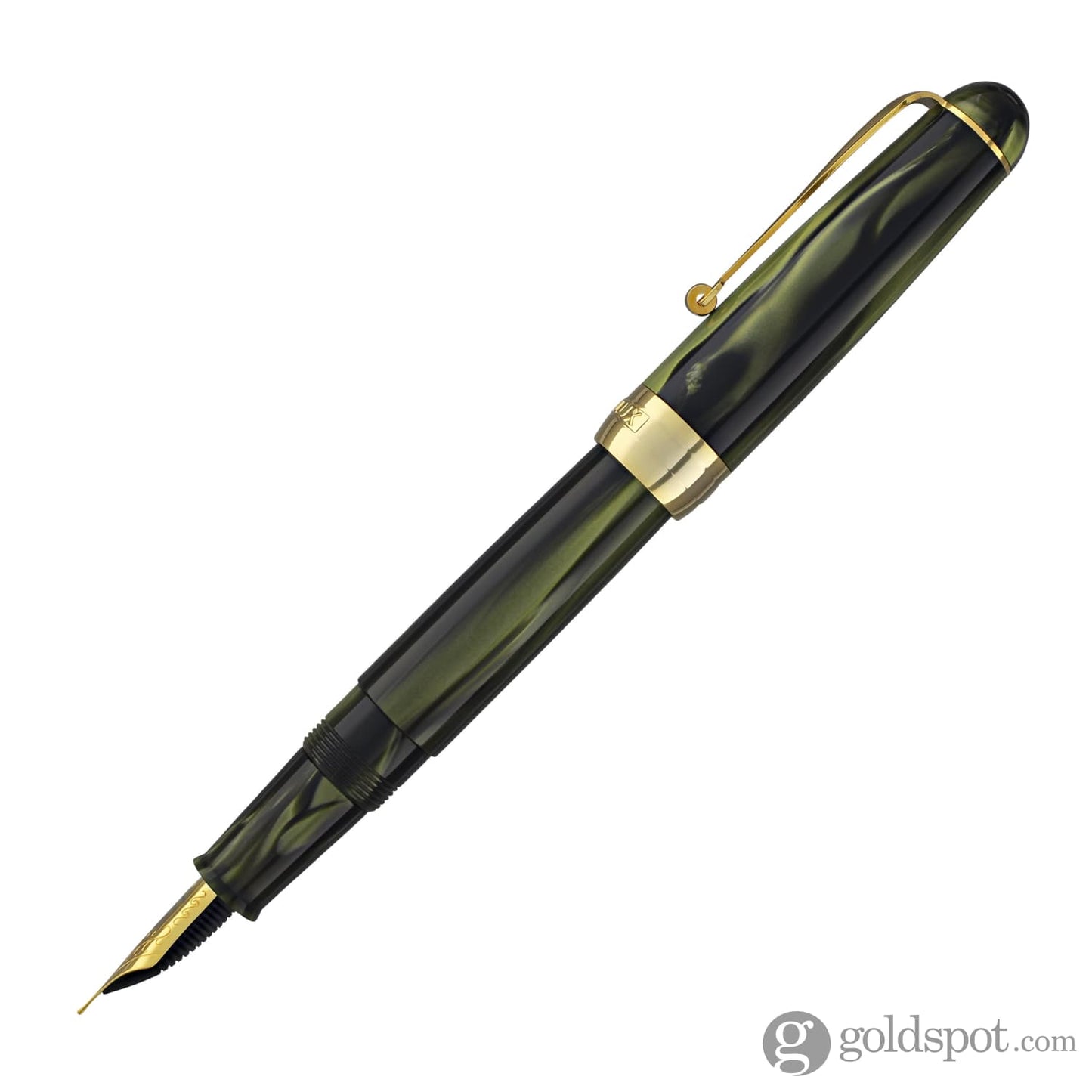 Penlux Masterpiece Delgado Fountain Pen in Moss Fountain Pen