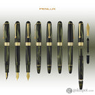 Penlux Masterpiece Delgado Fountain Pen in Moss Fountain Pen