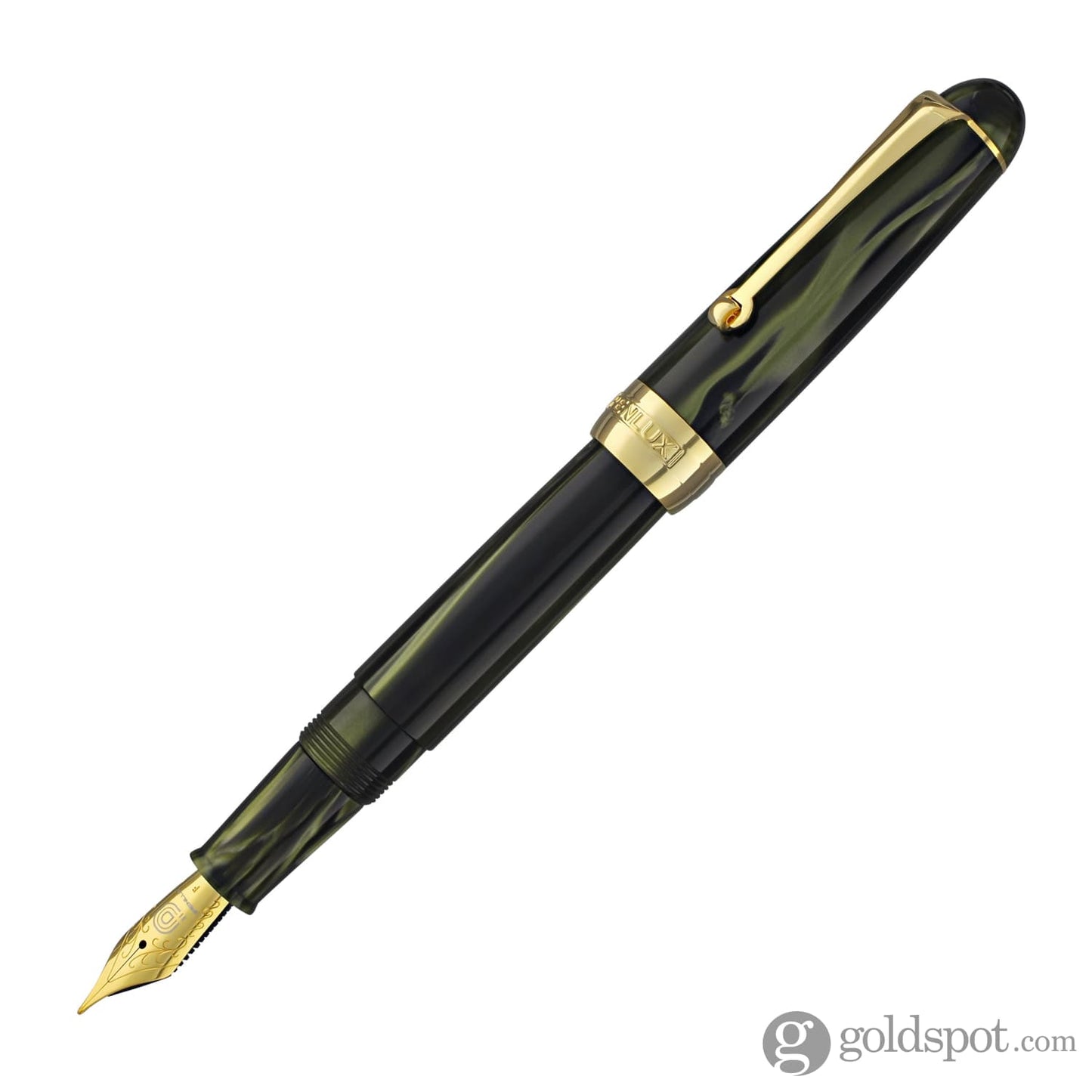 Penlux Masterpiece Delgado Fountain Pen in Moss Fountain Pen