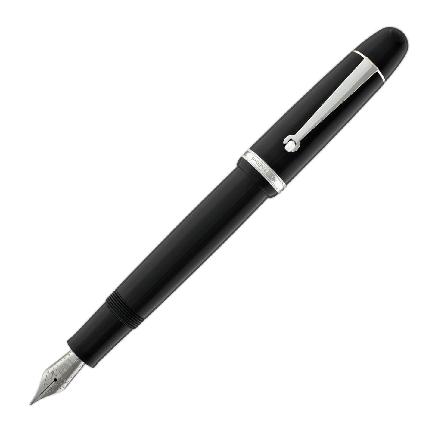 Penlux Masterpiece Grande Fountain Pen in Black Fountain Pen
