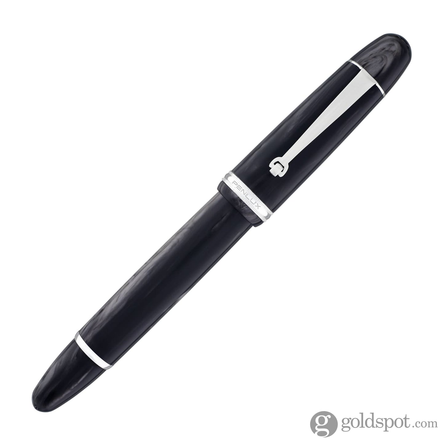 Penlux Masterpiece Grande Fountain Pen in Black Wave Fountain Pen