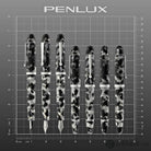 Penlux Masterpiece Grande Fountain Pen in Koi - Black & White Fountain Pen