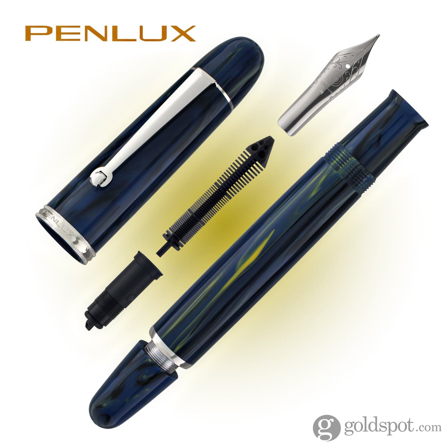 Penlux Masterpiece Grande Fountain Pen in Starry Night Fountain Pen