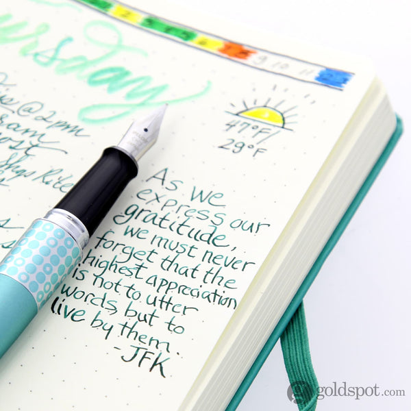 Bullet Journal Pen and Notebook Starter Set - Emerald NEW LT355280+P91446