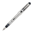 Pilot Custom 74 Fountain Pen in Clear with Silver Trim - 14K Gold Fountain Pen