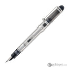 Pilot Custom 74 Fountain Pen in Clear with Silver Trim - 14K Gold Fountain Pen