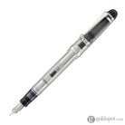 Pilot Custom 74 Fountain Pen in Clear with Silver Trim - 14K Gold Fountain Pen