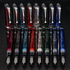 Pilot Custom 74 Fountain Pen in Forest Green with Silver Trim - 14kt Gold Nib Fountain Pen