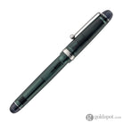 Pilot Custom 74 Fountain Pen in Forest Green with Silver Trim - 14kt Gold Nib Fountain Pen